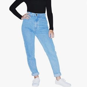 American Apparel High Waisted Mom Jeans
